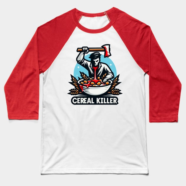 Cereal Killer Baseball T-Shirt by Jason's Finery